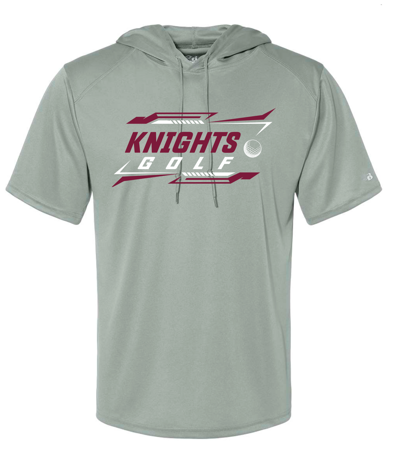 Gray Hooded T-Shirt