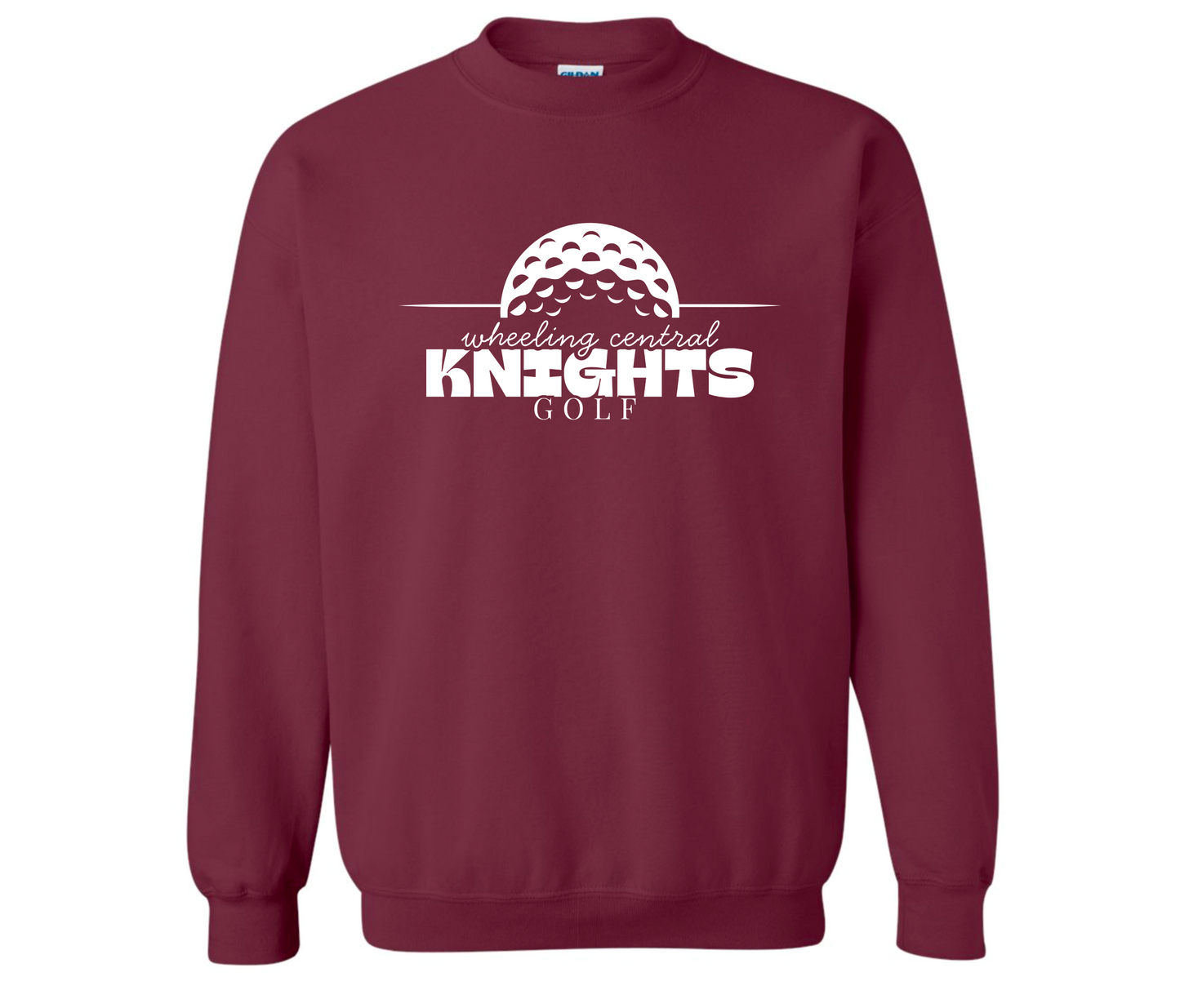 Maroon Crewneck Sweatshirt