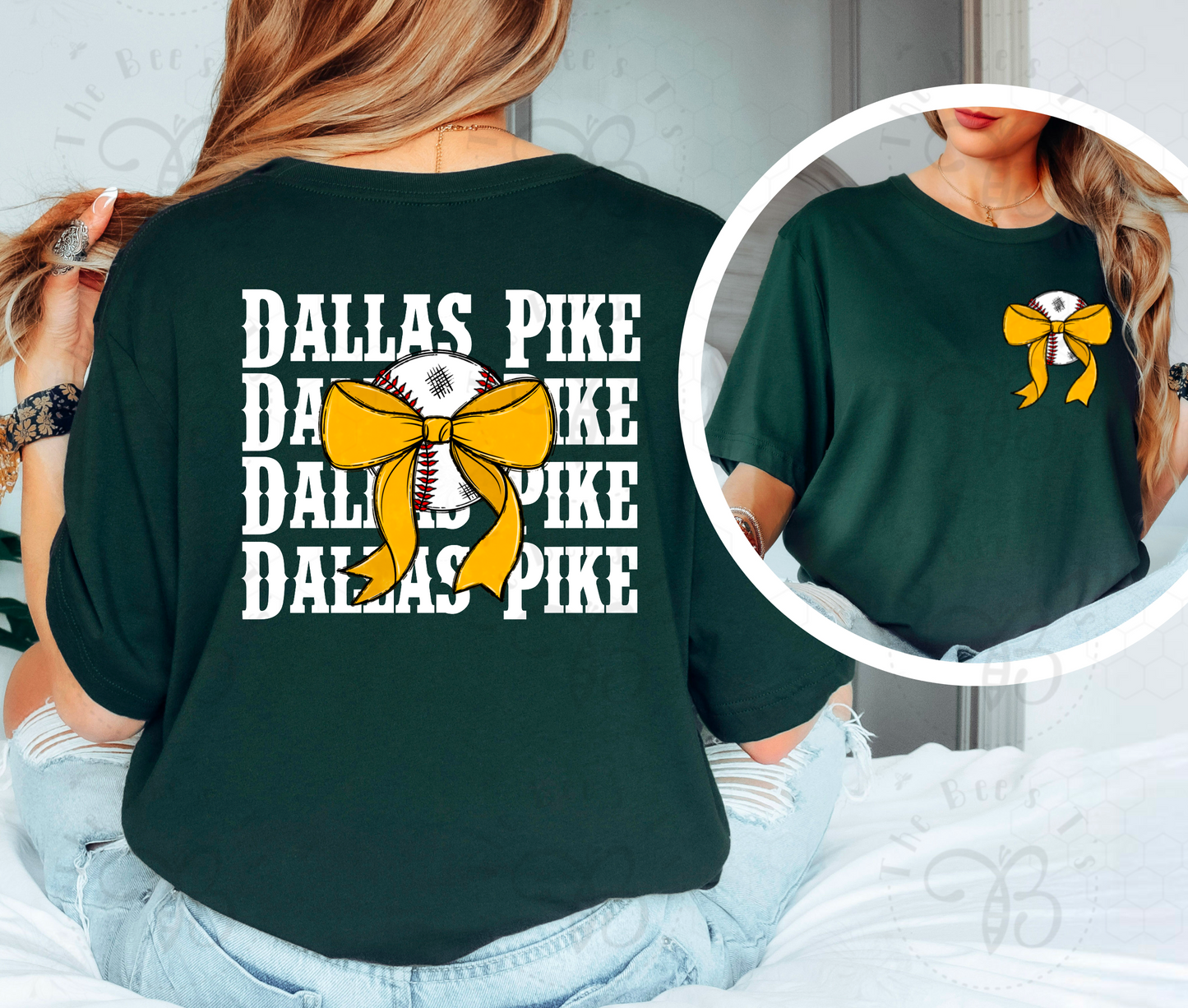 Dallas Pike Baseball Bow