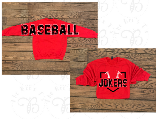 Jokers Baseball Big Back