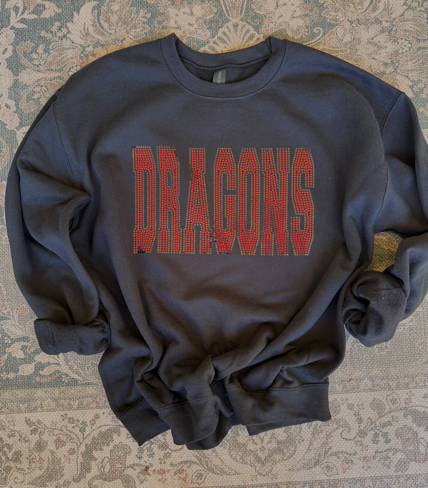 Glen Dale Black top Spangle