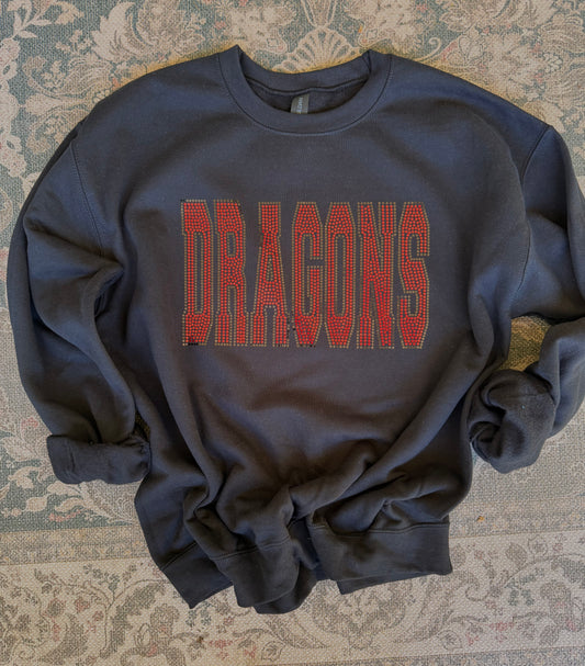 Glen Dale Black top Spangle