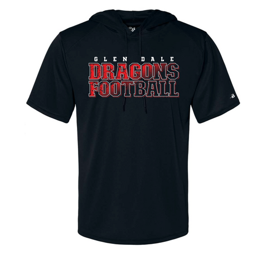 Hooded Lightweight Tee Football GD