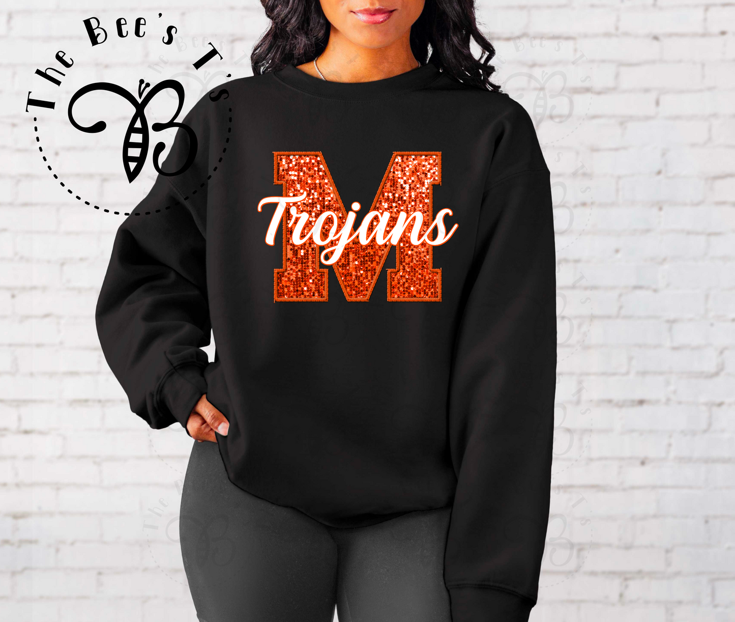 Trojans Faux Sequins