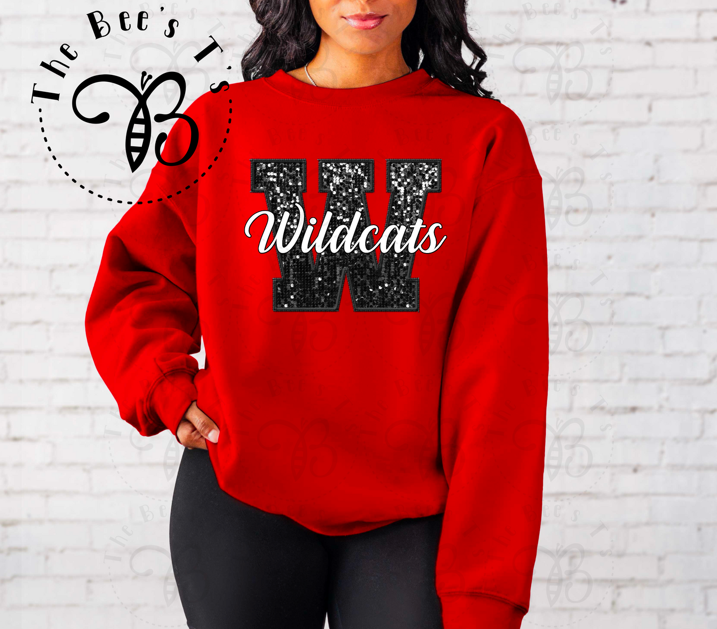 Wildcats Faux Sequins