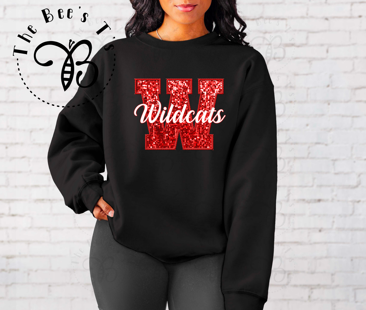 Wildcats Faux Sequins