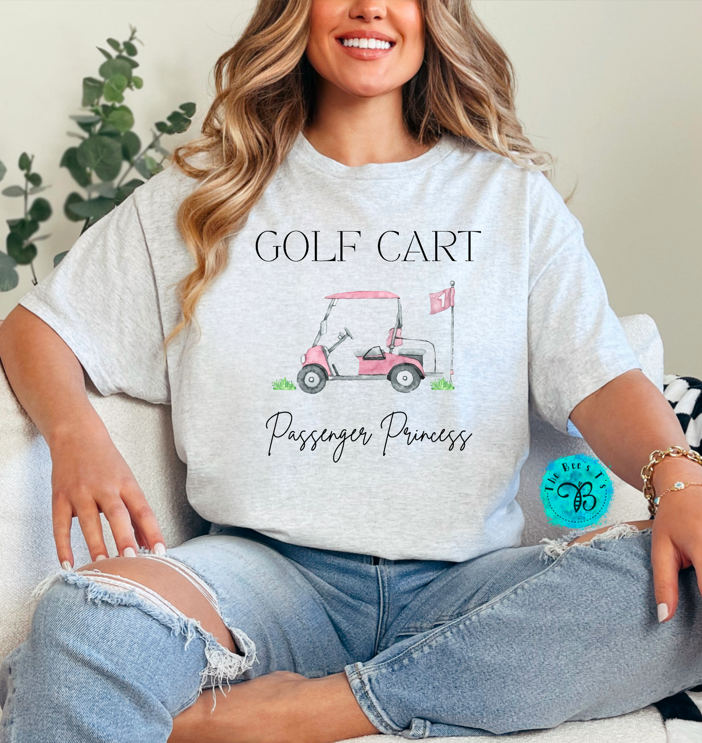 Golf Cart Passenger Princess