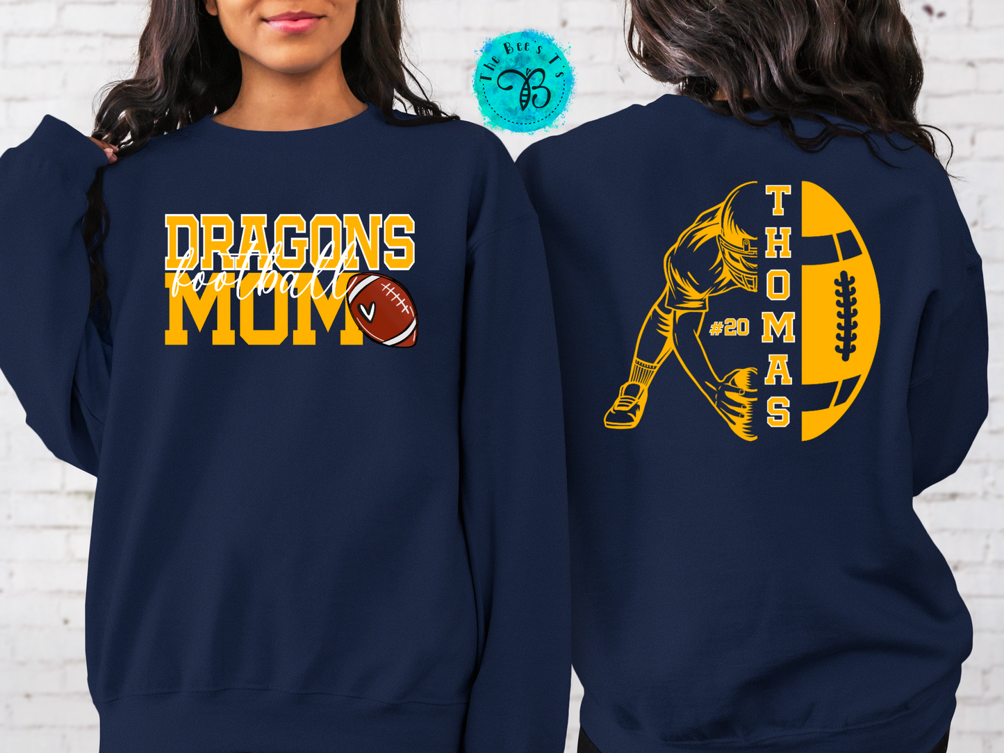 Dragons football custom