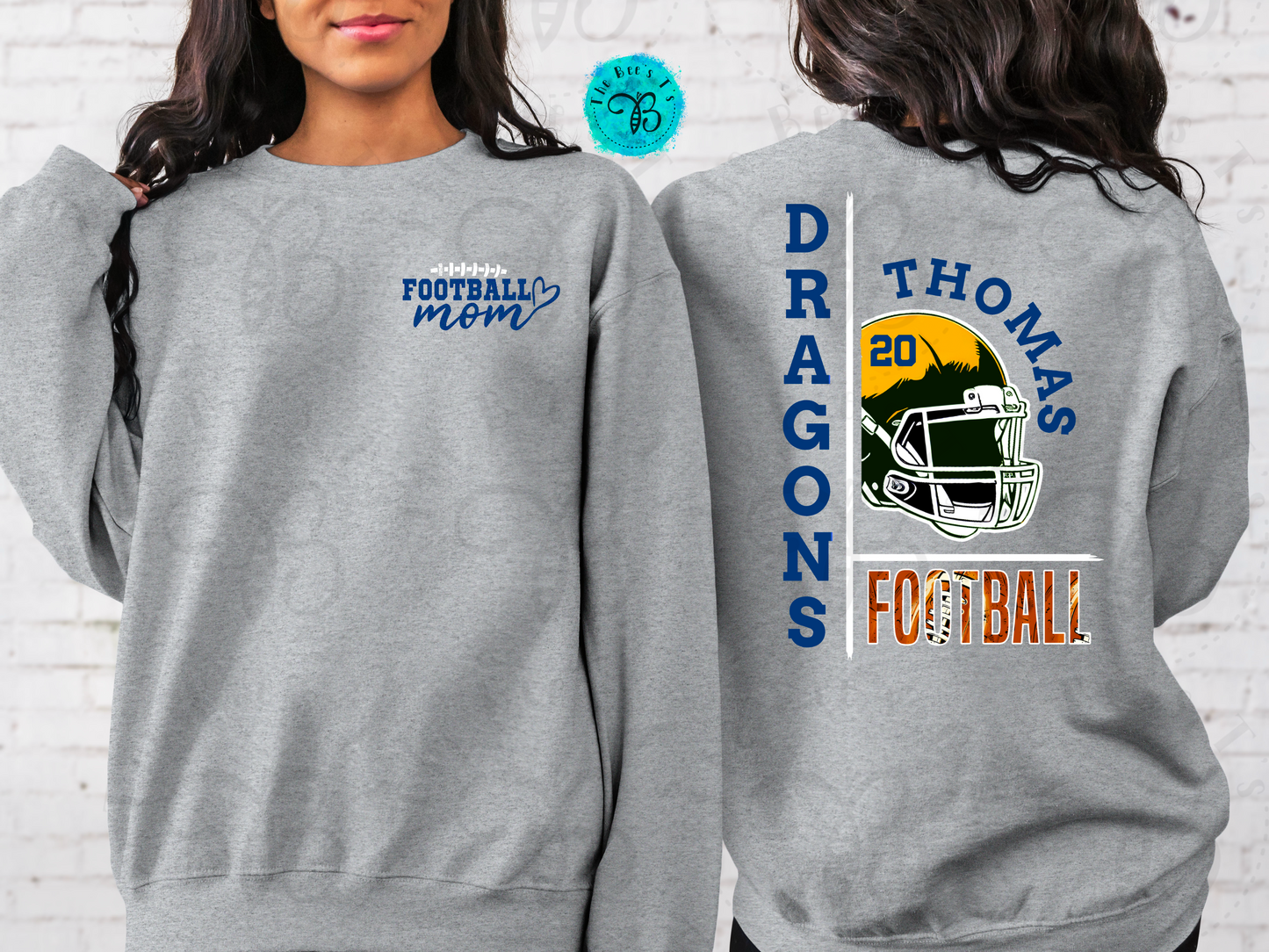 Dragons football custom