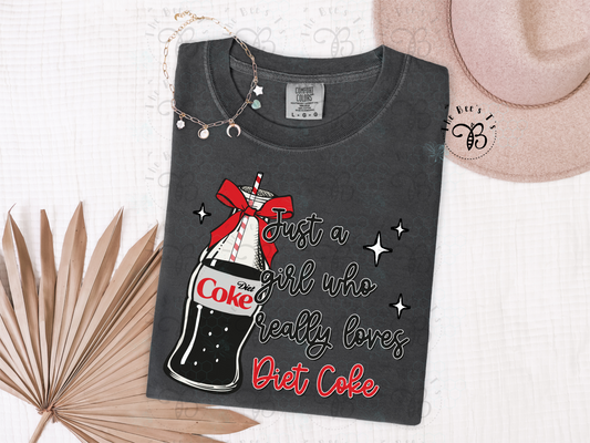Diet coke girl