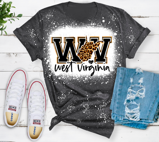 WV Bleached Animal print