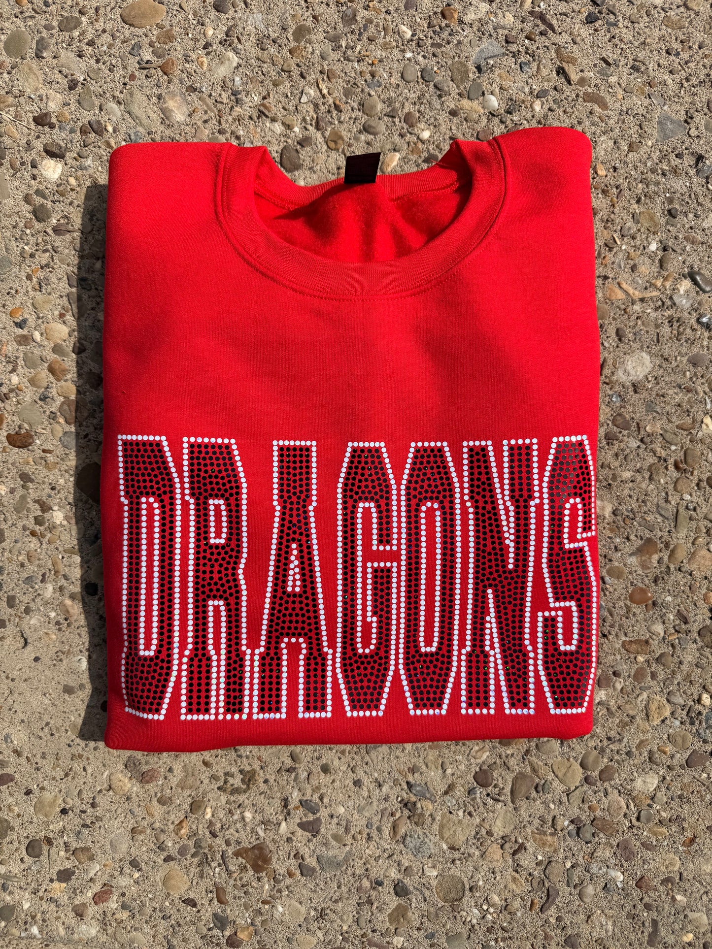 Glen Dale Red top Spangle