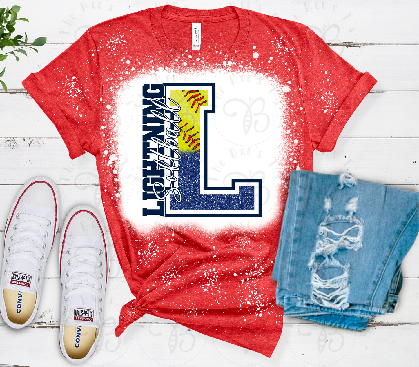 Lightning Softball Bleach