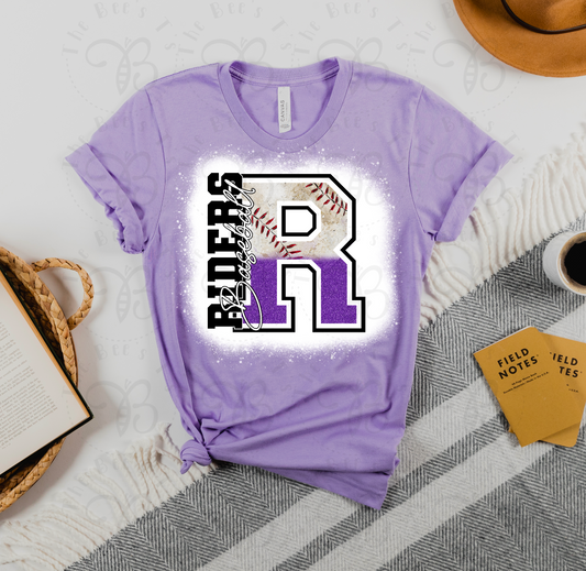 Riders Baseball Purple