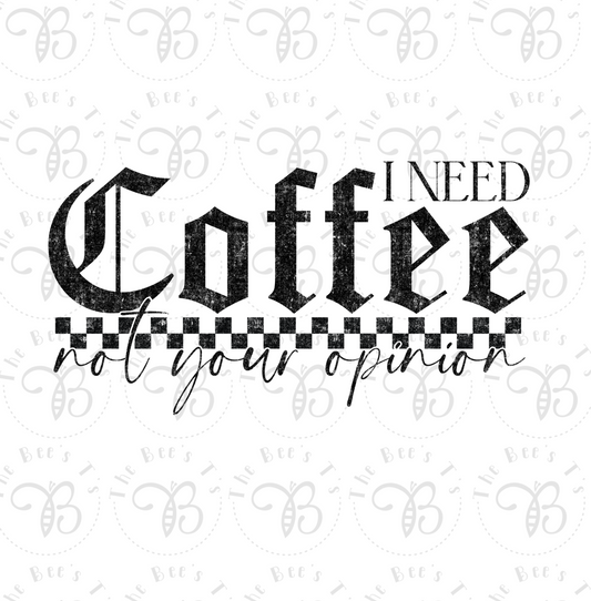 Need Coffee