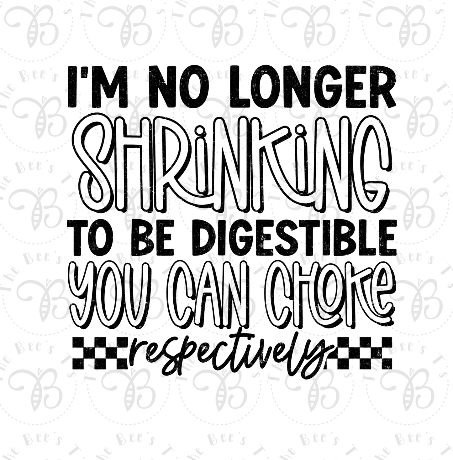 No Longer Shrinking